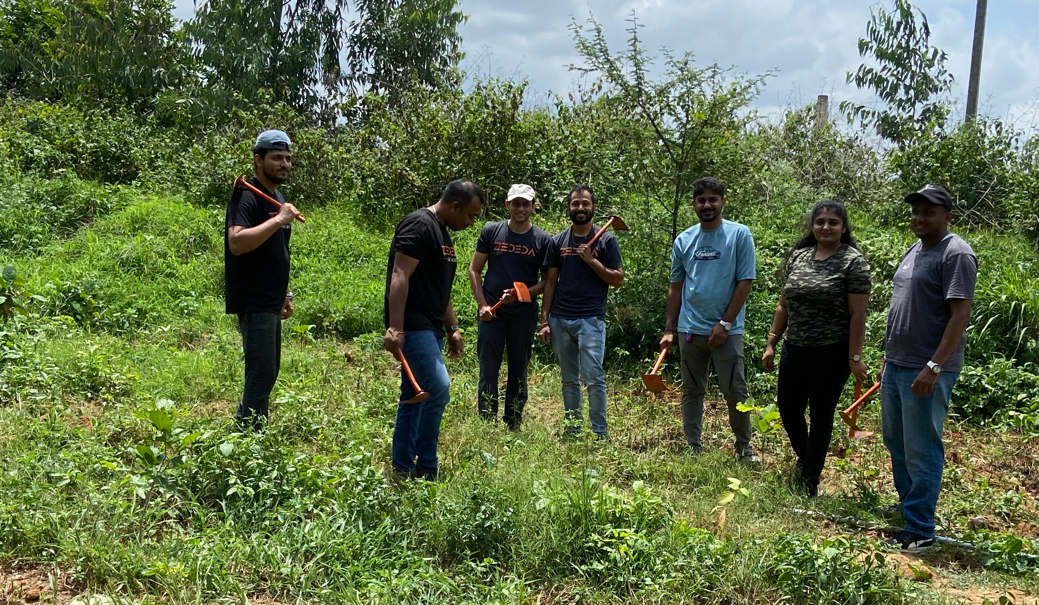 Tree planting event