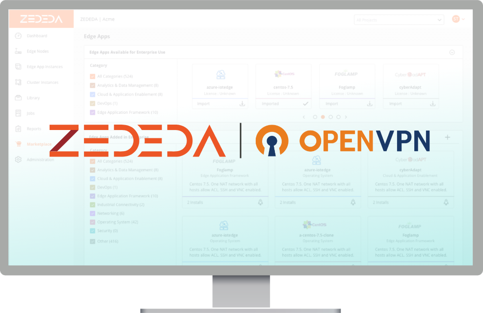 ZEDEDA OpenVPN